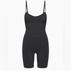 Wilfred free wherever romper from Aritzia in black